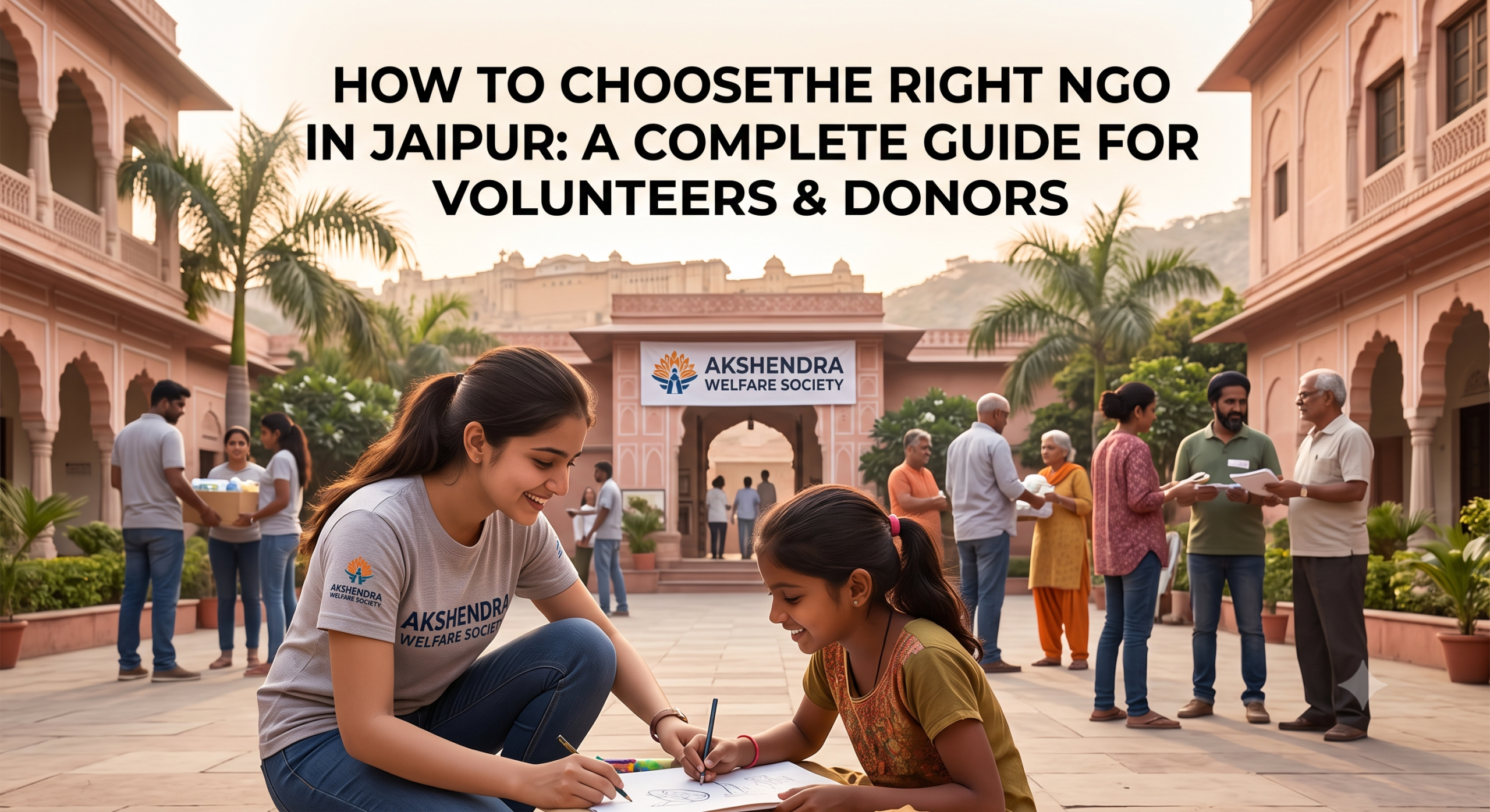 How to Choose the Right NGO in Jaipur: A Complete Guide for Volunteers and Donors